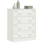 vidaXL Credenza Rosa 67x39x83 cm in Acciaio vidaXL Credenza Rosa 67x39x83 cm in Acciaio