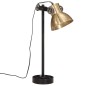 vidaXL Lampada a Scrivania 25 W Ottone Anticato 15x15x55 cm E27 vidaXL Lampada a Scrivania 25 W Ottone Anticato 15x15x55 cm E27