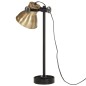 vidaXL Lampada a Scrivania 25 W Ottone Anticato 15x15x55 cm E27 vidaXL Lampada a Scrivania 25 W Ottone Anticato 15x15x55 cm E27