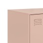 vidaXL Credenza Rosa 99x39x73 cm in Acciaio vidaXL Credenza Rosa 99x39x73 cm in Acciaio