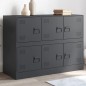 vidaXL Credenza Antracite 99x39x73 cm in Acciaio vidaXL Credenza Antracite 99x39x73 cm in Acciaio