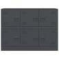 vidaXL Credenza Antracite 99x39x73 cm in Acciaio vidaXL Credenza Antracite 99x39x73 cm in Acciaio