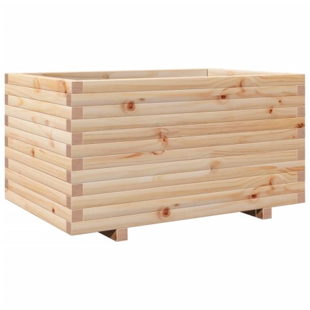vidaXL Fioriera da Giardino 90x60x49,5 cm in Legno Massello di Pino