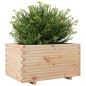 vidaXL Fioriera da Giardino 90x60x49,5 cm in Legno Massello di Pino vidaXL Fioriera da Giardino 90x60x49,5 cm in Legno Massello di Pino