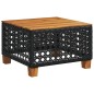 vidaXL Set Divani da Giardino con Cuscini 7pz Nero Polyrattan vidaXL Set Divani da Giardino con Cuscini 7pz Nero Polyrattan