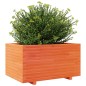 vidaXL Fioriera Giardino Marrone Cera 90x60x49,5cm Legno Massello Pino vidaXL Fioriera Giardino Marrone Cera 90x60x49,5cm Legno Massello Pino