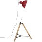 vidaXL Lampada da Terra 25 W Rosso Anticato 75x75x90-150 cm E27 vidaXL Lampada da Terra 25 W Rosso Anticato 75x75x90-150 cm E27