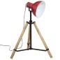 vidaXL Lampada da Terra 25 W Rosso Anticato 75x75x90-150 cm E27 vidaXL Lampada da Terra 25 W Rosso Anticato 75x75x90-150 cm E27