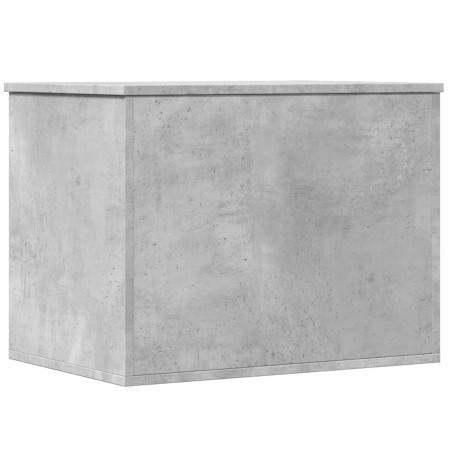 vidaXL Contenitore Grigio Cemento 60x42x46 cm in Legno Multistrato