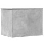 vidaXL Contenitore Grigio Cemento 60x42x46 cm in Legno Multistrato vidaXL Contenitore Grigio Cemento 60x42x46 cm in Legno Multistrato