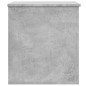 vidaXL Contenitore Grigio Cemento 60x42x46 cm in Legno Multistrato vidaXL Contenitore Grigio Cemento 60x42x46 cm in Legno Multistrato
