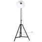 vidaXL Lampada da Terra 25 W Rosso Anticato 61x61x90/150 cm E27 vidaXL Lampada da Terra 25 W Rosso Anticato 61x61x90/150 cm E27