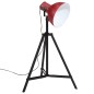 vidaXL Lampada da Terra 25 W Rosso Anticato 61x61x90/150 cm E27 vidaXL Lampada da Terra 25 W Rosso Anticato 61x61x90/150 cm E27