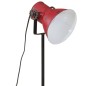 vidaXL Lampada da Terra 25 W Rosso Anticato 35x35x65/95 cm E27 vidaXL Lampada da Terra 25 W Rosso Anticato 35x35x65/95 cm E27