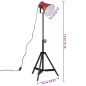 vidaXL Lampada da Terra 25 W Rosso Anticato 35x35x65/95 cm E27 vidaXL Lampada da Terra 25 W Rosso Anticato 35x35x65/95 cm E27