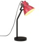 vidaXL Lampada da Scrivania 25 W Rosso Anticato 17x17x60 cm E27 vidaXL Lampada da Scrivania 25 W Rosso Anticato 17x17x60 cm E27