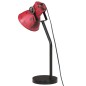 vidaXL Lampada da Scrivania 25 W Rosso Anticato 17x17x60 cm E27 vidaXL Lampada da Scrivania 25 W Rosso Anticato 17x17x60 cm E27