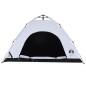 vidaXL Tenda 4 Persone Bianca in Tessuto Oscurante a Rilascio Rapido vidaXL Tenda 4 Persone Bianca in Tessuto Oscurante a Rilascio Rapido