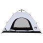 vidaXL Tenda 4 Persone Bianca in Tessuto Oscurante a Rilascio Rapido vidaXL Tenda 4 Persone Bianca in Tessuto Oscurante a Rilascio Rapido
