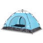vidaXL Tenda da Campeggio 4 Persone Blu a Rilascio Rapido vidaXL Tenda da Campeggio 4 Persone Blu a Rilascio Rapido