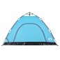 vidaXL Tenda da Campeggio 4 Persone Blu a Rilascio Rapido vidaXL Tenda da Campeggio 4 Persone Blu a Rilascio Rapido