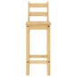 vidaXL Set da Bar 5 pz in Legno Massello di Pino vidaXL Set da Bar 5 pz in Legno Massello di Pino