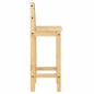 vidaXL Set da Bar 5 pz in Legno Massello di Pino vidaXL Set da Bar 5 pz in Legno Massello di Pino