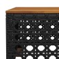 vidaXL Set Divano da Giardino 6 pz con Cuscini Nero in Polyrattan vidaXL Set Divano da Giardino 6 pz con Cuscini Nero in Polyrattan