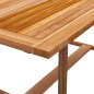 vidaXL Set Pranzo da Giardino 5pz Legno Massello di Acacia e Textilene vidaXL Set Pranzo da Giardino 5pz Legno Massello di Acacia e Textilene