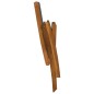 vidaXL Set Pranzo da Giardino 9pz Legno Massello di Acacia e Textilene vidaXL Set Pranzo da Giardino 9pz Legno Massello di Acacia e Textilene