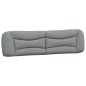 vidaXL Letto con Materasso Grigio Chiaro 200x200 cm in Tessuto vidaXL Letto con Materasso Grigio Chiaro 200x200 cm in Tessuto