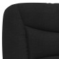 vidaXL Letto con Materasso Nero 100x200 cm in Tessuto vidaXL Letto con Materasso Nero 100x200 cm in Tessuto