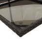 vidaXL Set da Pranzo da Giardino 17 pz con Cuscini Nero in Polyrattan vidaXL Set da Pranzo da Giardino 17 pz con Cuscini Nero in Polyrattan