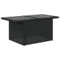 vidaXL Set Divani da Giardino con Cuscini 7pz Nero Polyrattan vidaXL Set Divani da Giardino con Cuscini 7pz Nero Polyrattan
