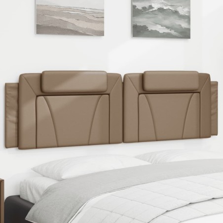 vidaXL Cuscino Testiera Cappuccino 180 cm in Similpelle