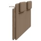 vidaXL Cuscino Testiera Cappuccino 180 cm in Similpelle vidaXL Cuscino Testiera Cappuccino 180 cm in Similpelle