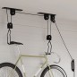 vidaXL Sollevatori per Bici con Supporto a Soffitto 2 pz 20 kg