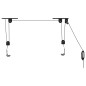 vidaXL Sollevatori per Bici con Supporto a Soffitto 2 pz 20 kg