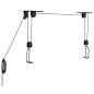 vidaXL Sollevatori per Bici con Supporto a Soffitto 2 pz 20 kg