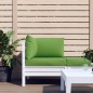 vidaXL Cuscini per Pallet 3 pz Verde Mélange in Tessuto
