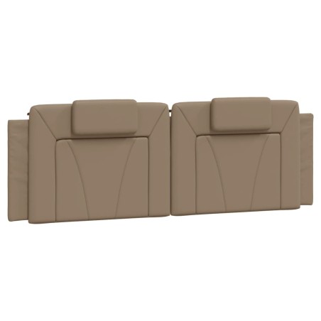 vidaXL Cuscino Testiera Cappuccino 160 cm in Similpelle