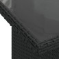 vidaXL Set Divani da Giardino con Cuscini 7pz Nero Polyrattan vidaXL Set Divani da Giardino con Cuscini 7pz Nero Polyrattan