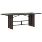 vidaXL Set da Pranzo da Giardino 9pz con Cuscini Marrone in Polyrattan vidaXL Set da Pranzo da Giardino 9pz con Cuscini Marrone in Polyrattan