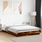 vidaXL Giroletto Rovere Fumo 140x190 cm in Legno Multistrato vidaXL Giroletto Rovere Fumo 140x190 cm in Legno Multistrato