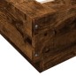 vidaXL Giroletto Rovere Fumo 140x190 cm in Legno Multistrato vidaXL Giroletto Rovere Fumo 140x190 cm in Legno Multistrato