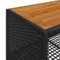 vidaXL Set Divani da Giardino 4 pz con Cuscini Nero in Polyrattan vidaXL Set Divani da Giardino 4 pz con Cuscini Nero in Polyrattan