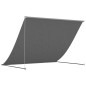 vidaXL Tenda da Sole Retrattile Antracite 250x150 cm Tessuto e Acciaio vidaXL Tenda da Sole Retrattile Antracite 250x150 cm Tessuto e Acciaio