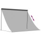 vidaXL Tenda da Sole Retrattile Antracite 250x150 cm Tessuto e Acciaio vidaXL Tenda da Sole Retrattile Antracite 250x150 cm Tessuto e Acciaio