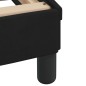 vidaXL Letto con Materasso Nero 160x200 cm in Velluto