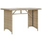 vidaXL Set Divano da Giardino 6 pz con Cuscini Beige in Polyrattan